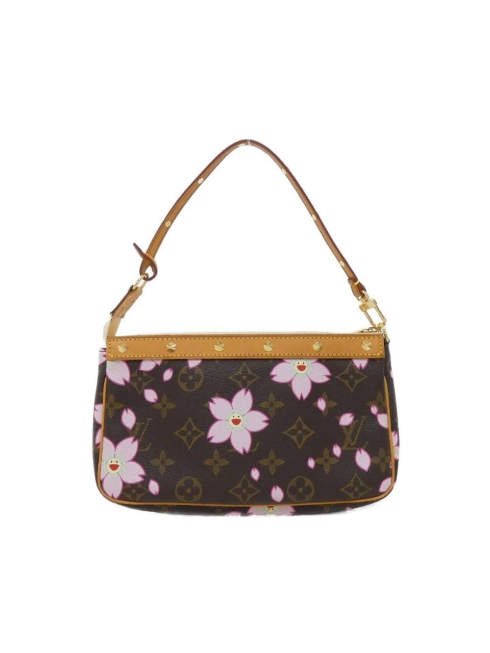 Louis Vuitton Monogram Cherry Blossom Pochette Pouch - Picture 2 of 9